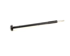 a black metal rod with a screw