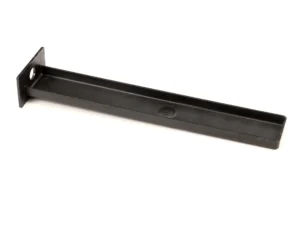 a black rectangular object with holes