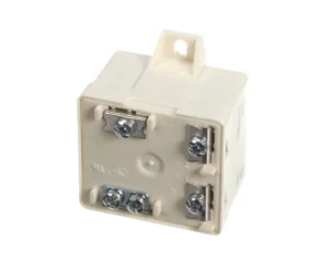 a white square object with screws