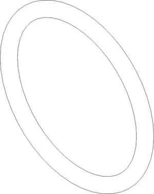 a black outline of a circle