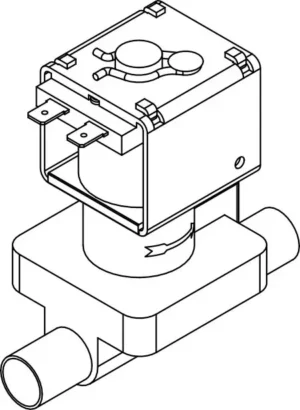 a black and white drawing of a mechanical device