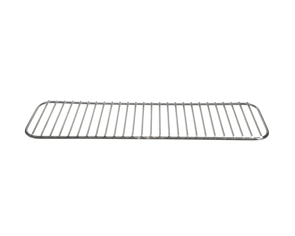 a metal rack on a white background