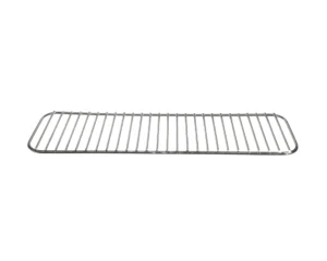 a metal rack on a white background