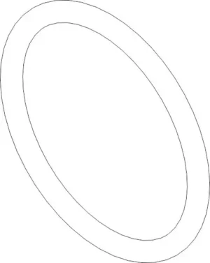 a black outline of a circle