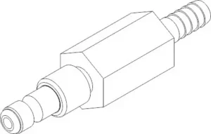a drawing of a pipe