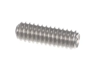 a close up of a screw