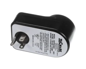 a black and white electrical device