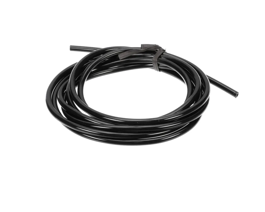 a black tube with a black band