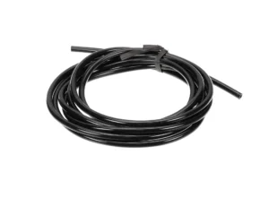 a black tube with a black band