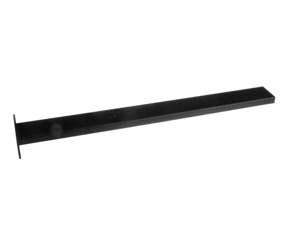 a black rectangular object with a hole in the middle