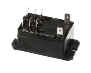 a black electronic device with metal parts
