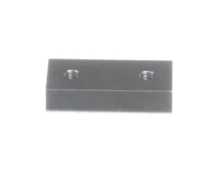 a close up of a metal piece