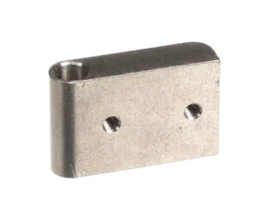 a metal object with a screw