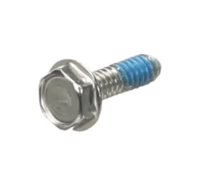 a close up of a screw