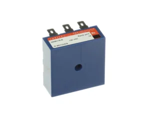 a blue box with a label