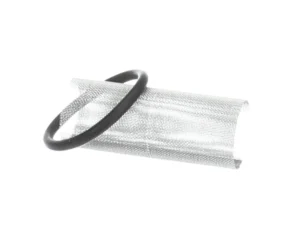 a close-up of a wire mesh