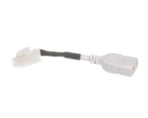 a white and black cable