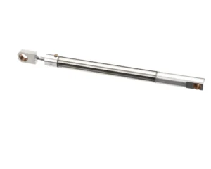 a metal cylinder with a hole in the end