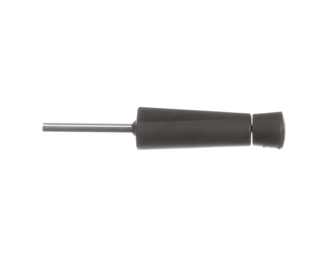 a black screwdriver with a handle