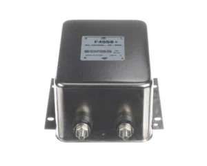 a black box with two connectors