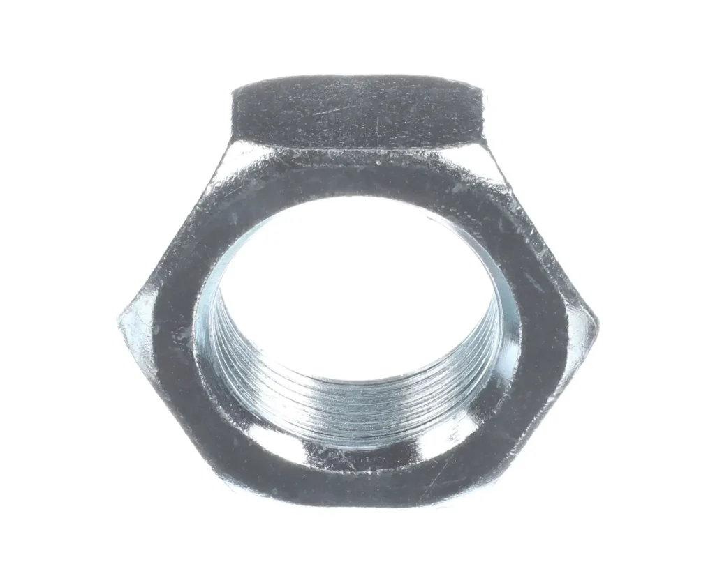 a close up of a nut