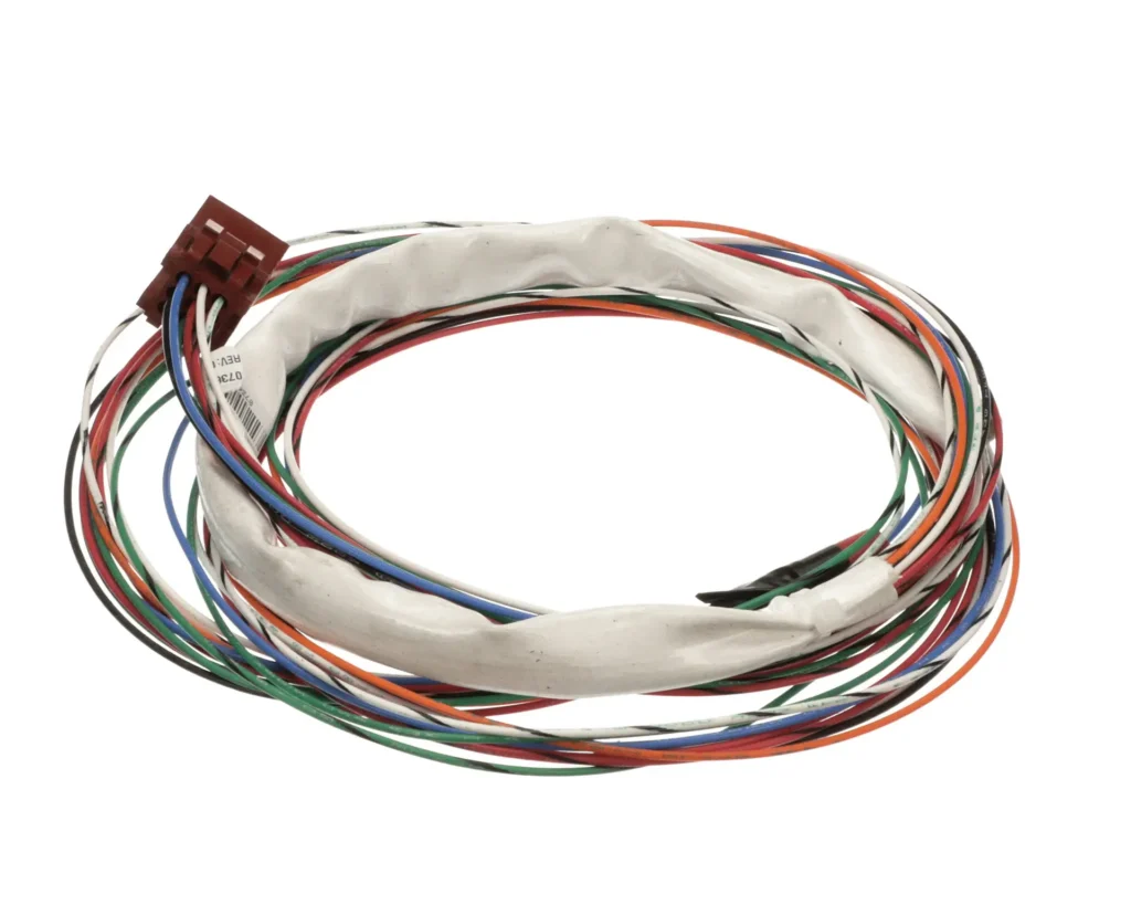 a close-up of a wire