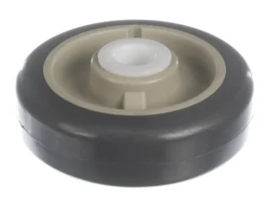 a black and white wheel