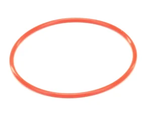a red circle on a white background