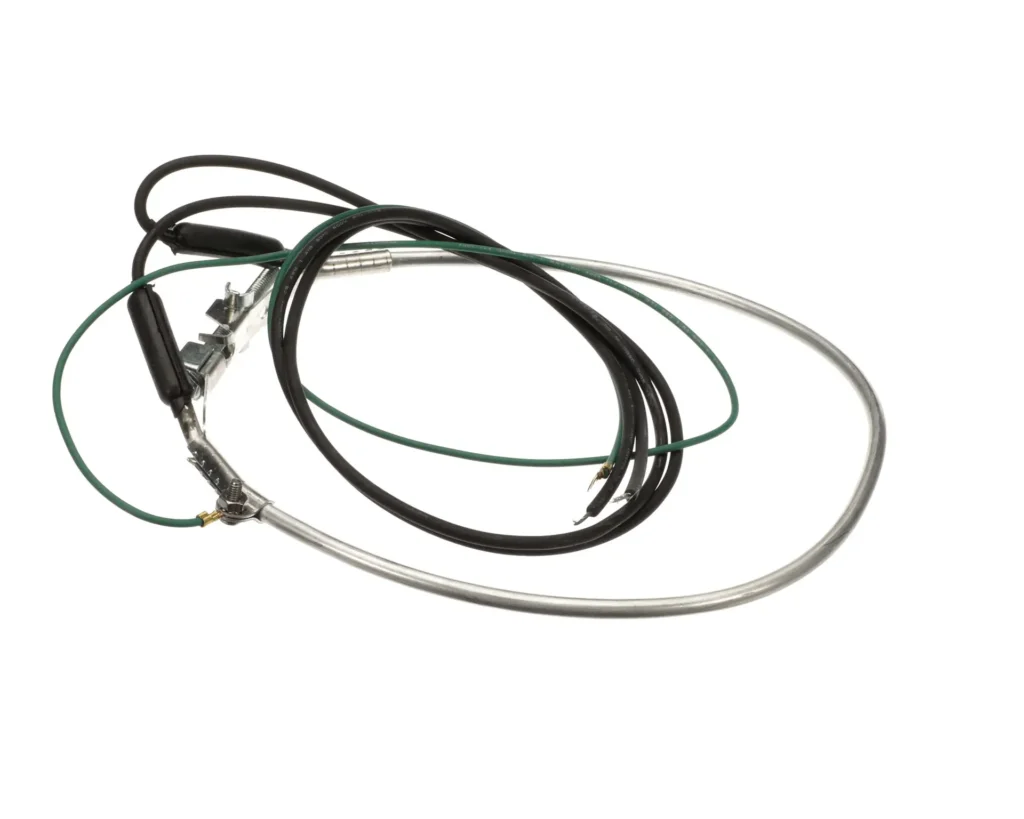 a wire with wires on a white background