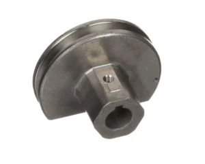 a metal object with a hole