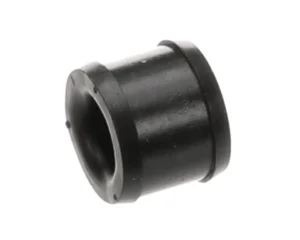 a black rubber bushing