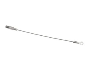 a metal object with a wire
