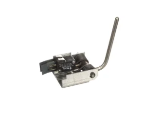 a small metal device with a long antenna