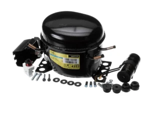 a black round object with screws and bolts