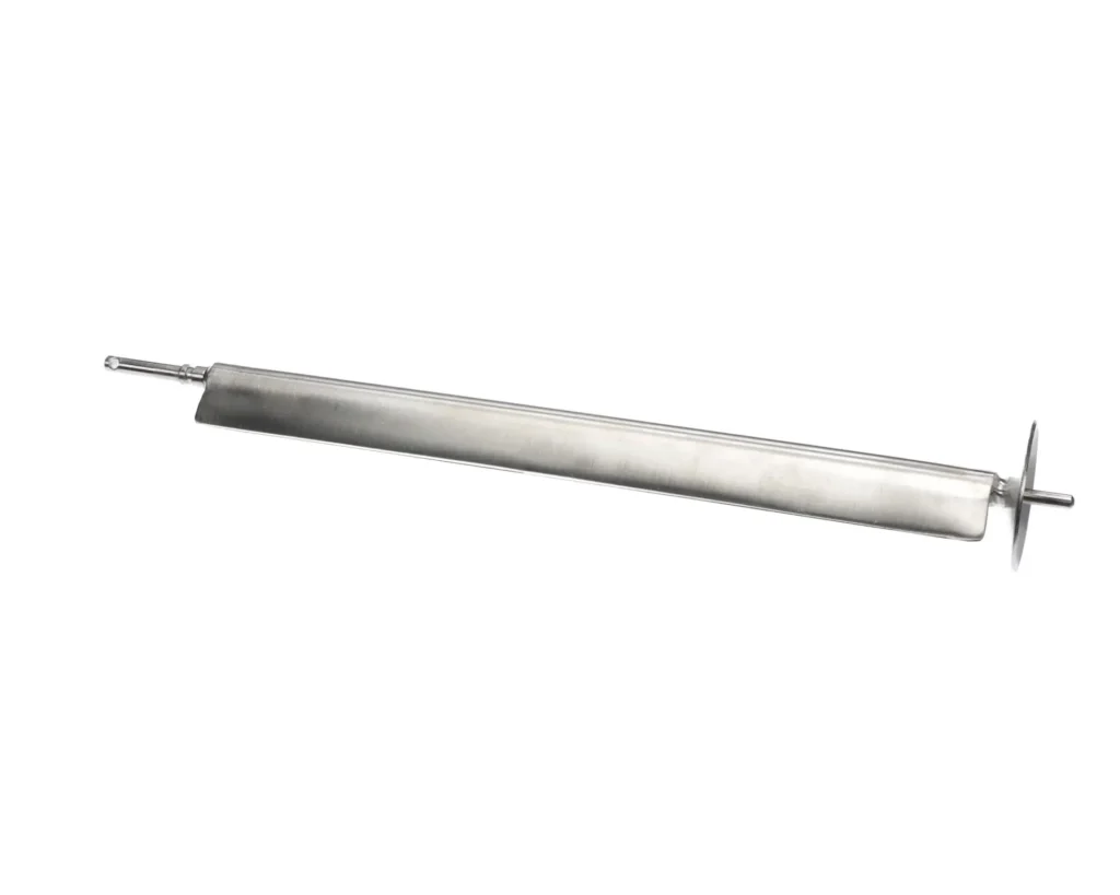 a metal object with a handle