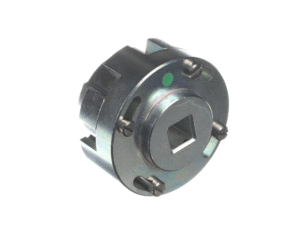 a metal object with a square hole