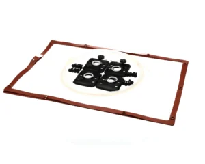 a close up of a plastic frame