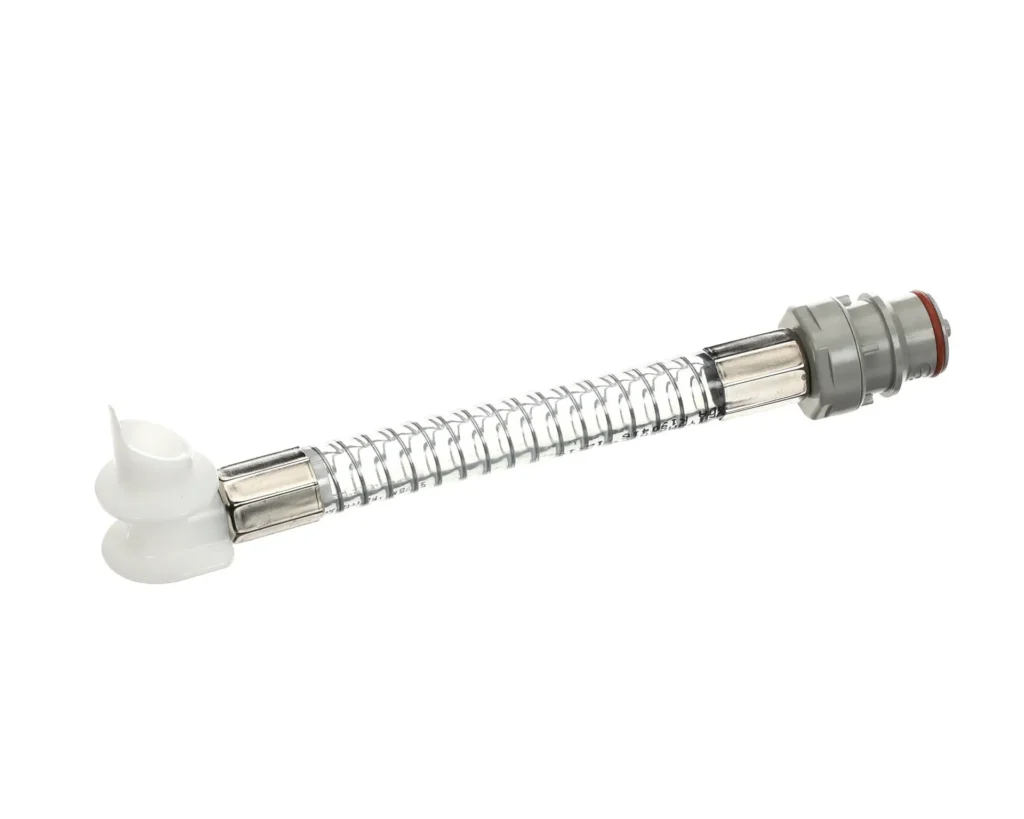 a close-up of a syringe