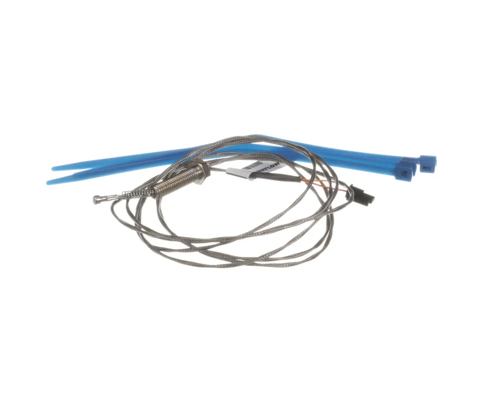 a blue cable and wires
