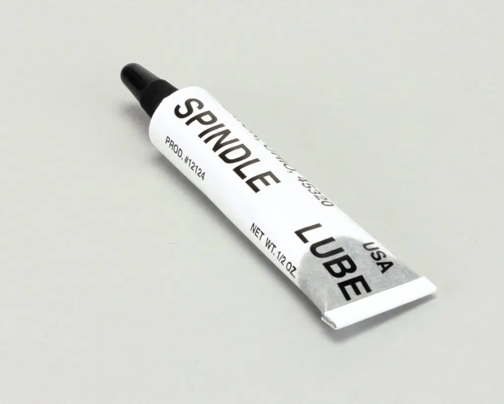 a tube of lube on a white background
