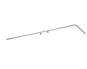 a long metal rod with a bent tip