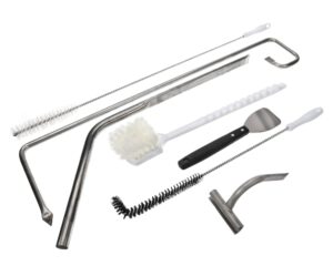 a group of cleaning tools