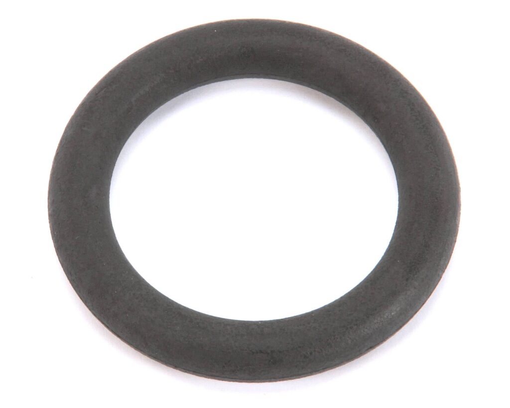 a black round object on a white background