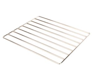 a metal grid on a white background