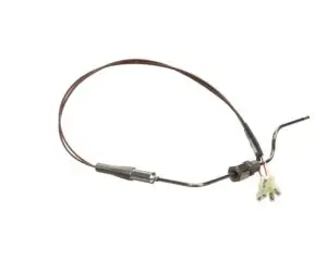 a wire with a cable attached