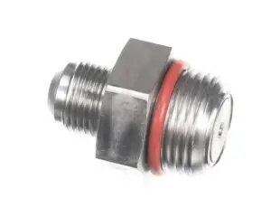 a close up of a bolt