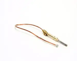 a copper wire with a long end