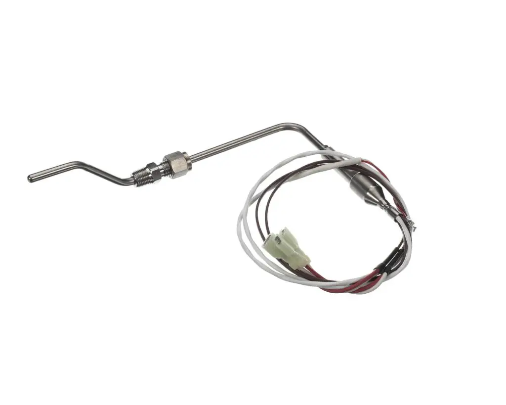 a metal pipe with wires