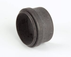 a black round object with a hole