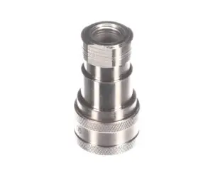 a close up of a metal object